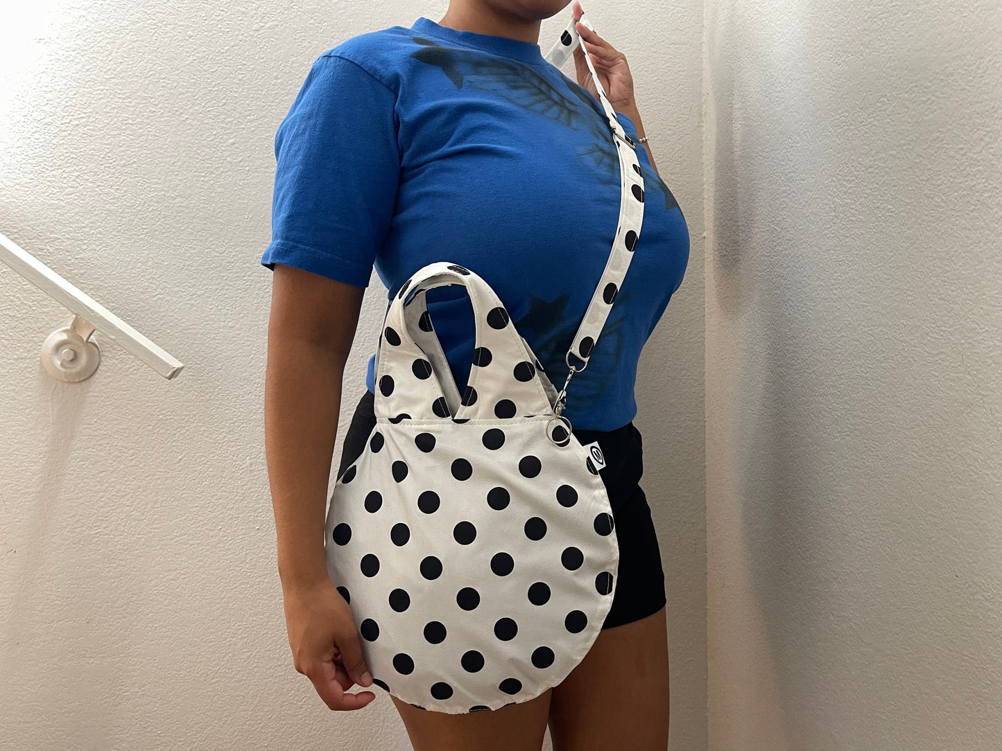 Monis Polka Dot - White