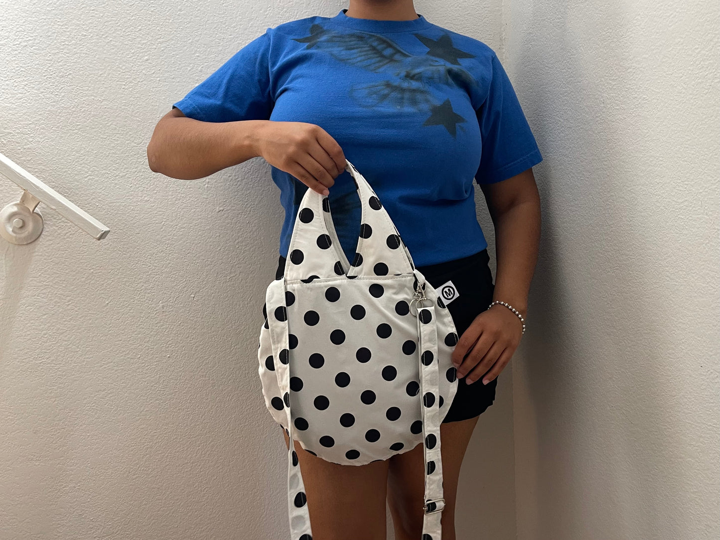 Monis Polka Dot - White