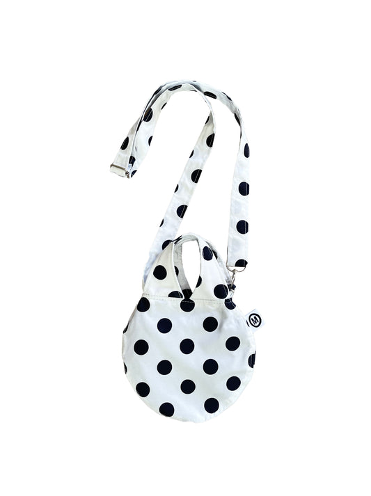 Mini Monis Polka Dot - White
