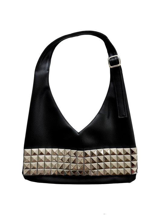 Studded Vago Bag - Black
