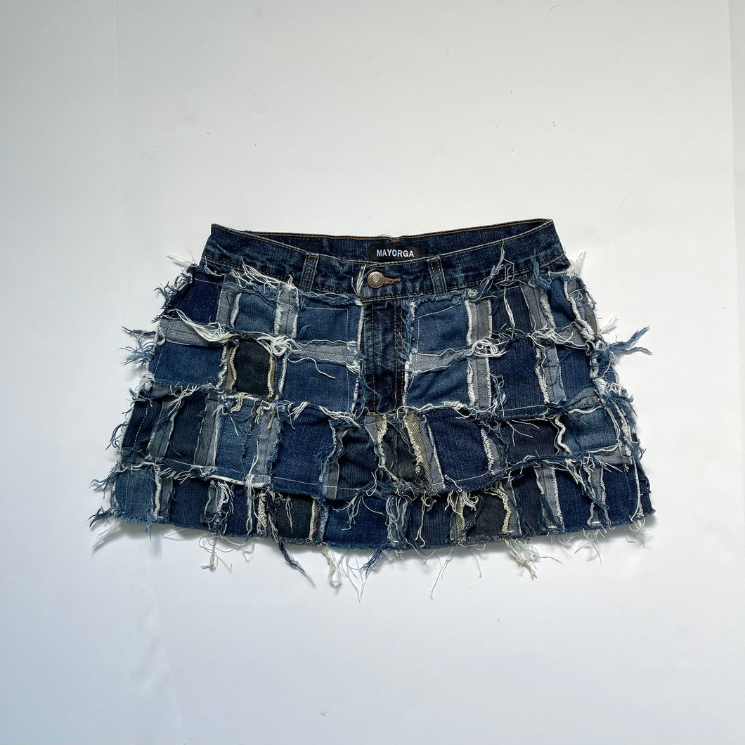 Mini Denim Skirt - Size S