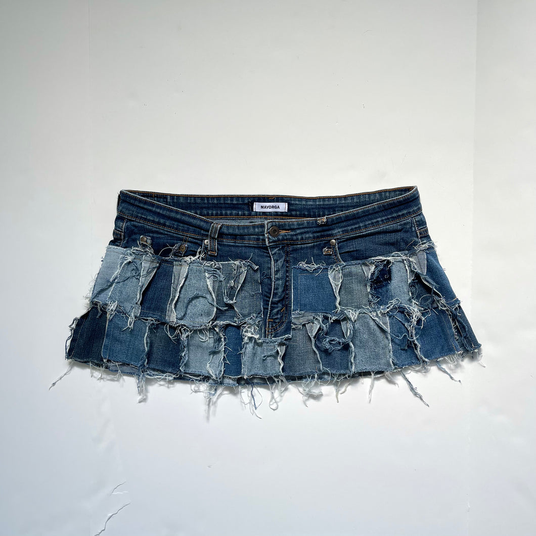 Mini Denim Skirt - Size XL